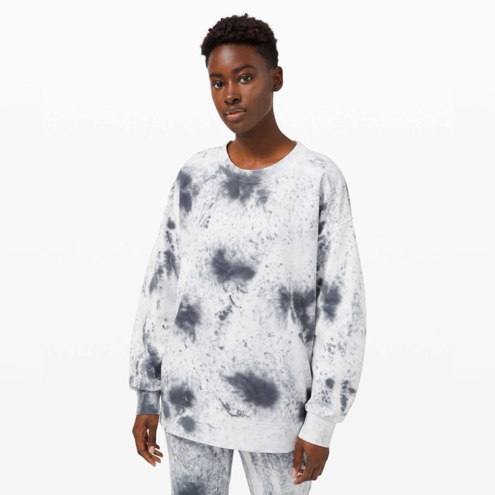 Lululemon | Perfectly Oversized Crew *Tie Dye Size 8 (see measurements)